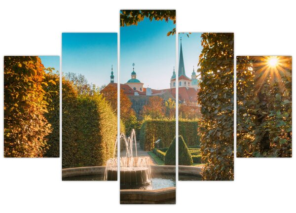 Obraz - Valdštejnský palác (150x105 cm)