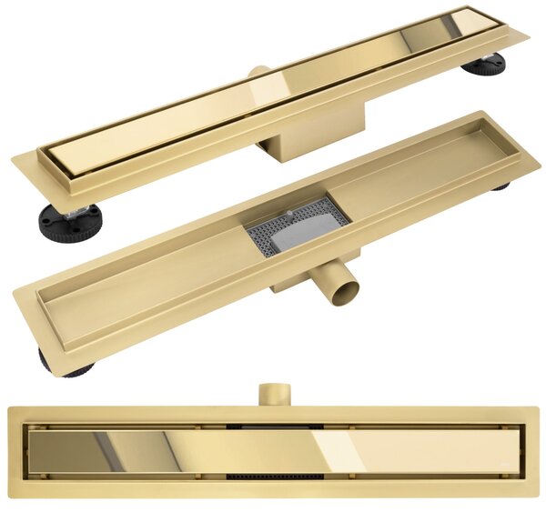 Odtokový žľab Rea Neox Gold 60