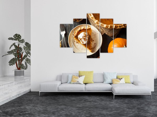 Obraz - Jesenný koláč (150x105 cm)