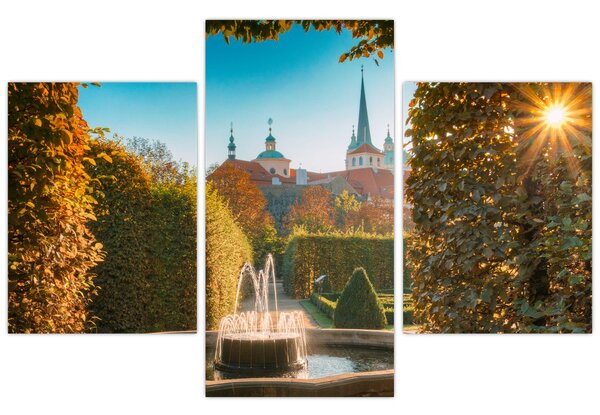 Obraz - Valdštejnský palác (90x60 cm)