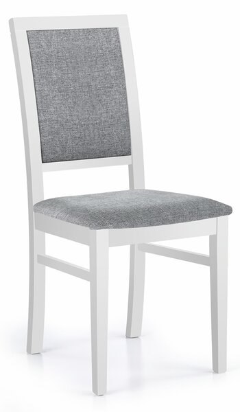 Jedálenská stolička Sylwek 1 - biela / sivá
