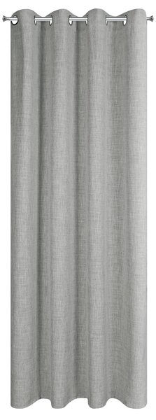 ZÁVES NA KRÚŽKOCH ROMA 140X250 CM STRIEBORNÁ