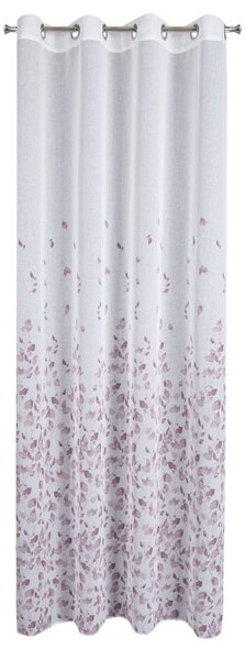 ZÁVES NA KRÚŽKOCH NOEMI 140X250 CM VZOROVANÁ