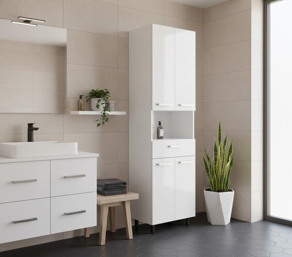 Comodo Doplnková kúpeľňová skrinka vysoká Luka V 50