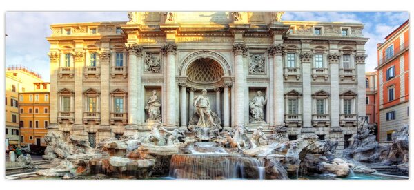 Obraz - Fontána di Trevi (120x50 cm)