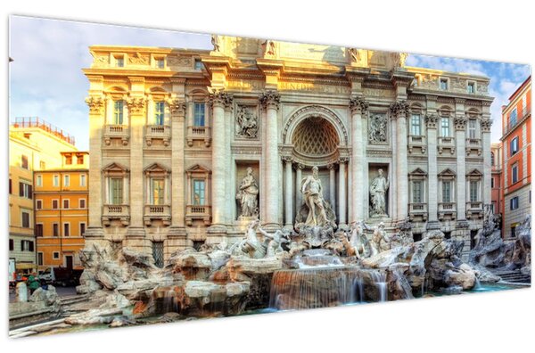 Obraz - Fontána di Trevi (120x50 cm)