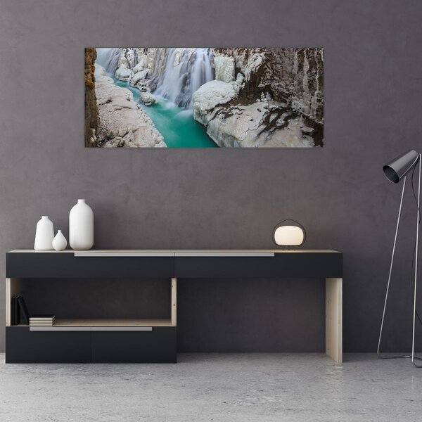 Obraz - Islandská príroda (120x50 cm)