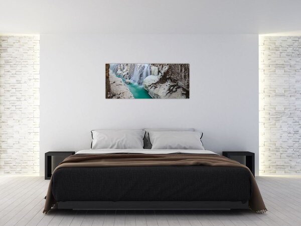 Obraz - Islandská príroda (120x50 cm)