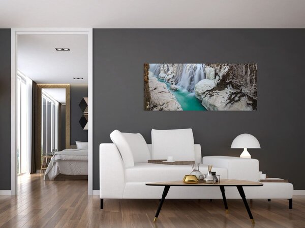 Obraz - Islandská príroda (120x50 cm)