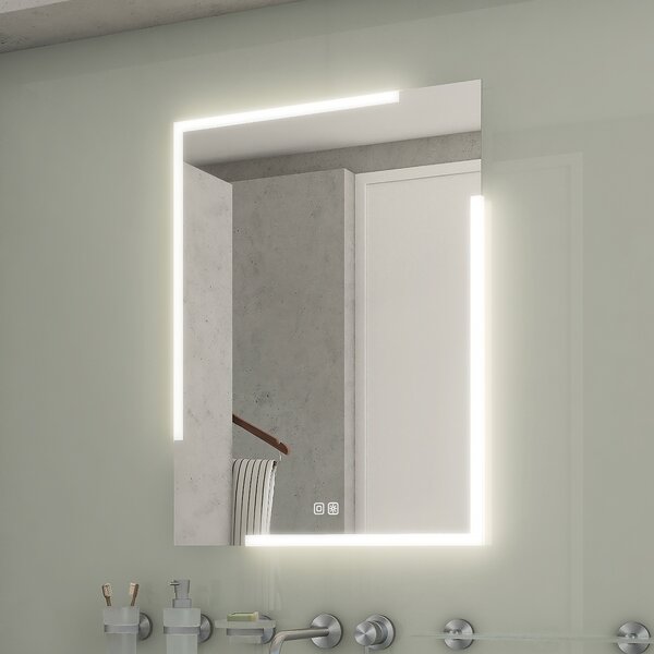 Nimco LED zrkadlo 600x800 s dvoma dotykovými senzormi - ZP 14002VX