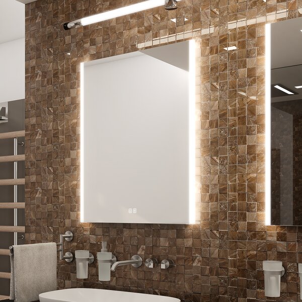 Nimco LED zrkadlo 500x700 s dvoma dotykovými senzormi - ZP 11001VX