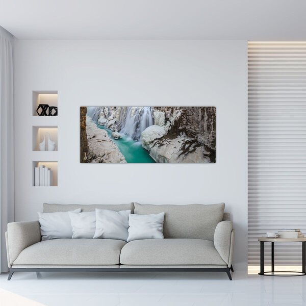 Obraz - Islandská príroda (120x50 cm)
