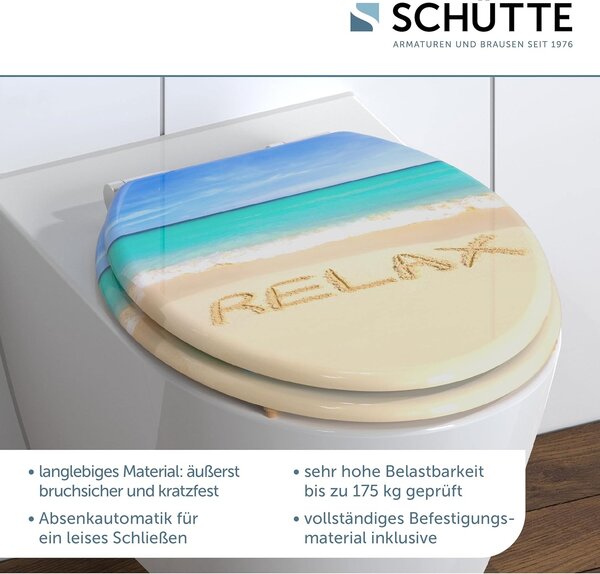 Eisl Sanitär WC sedátko MDF Soft Close Relax 80131