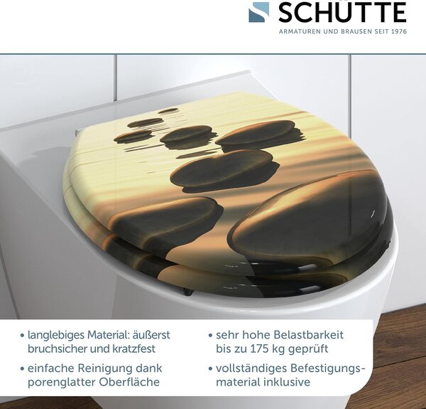 Eisl Sanitär WC sedátko MDF Sea Stone 80027