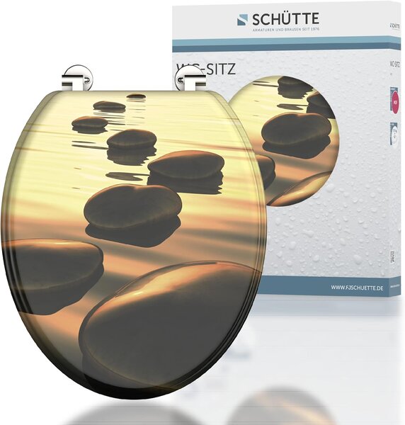 Eisl Sanitär WC sedátko MDF Sea Stone 80027