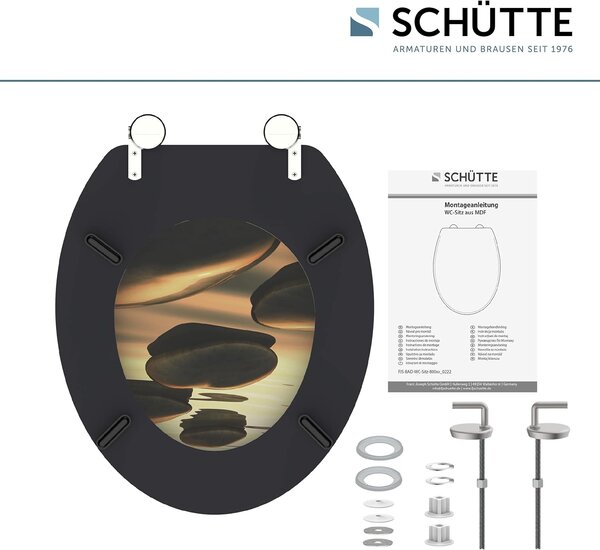Eisl Sanitär WC sedátko MDF Sea Stone 80027