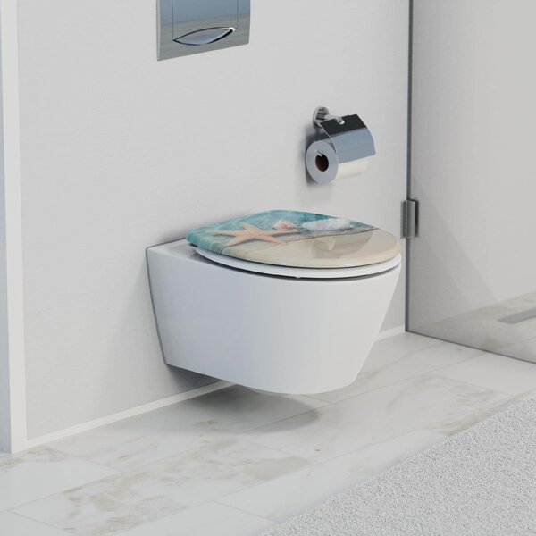 Eisl Sanitär WC sedadlo Duroplast Soft Close Beach 82196