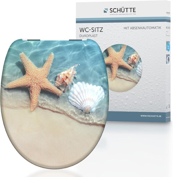 Eisl Sanitär WC sedadlo Duroplast Soft Close Beach 82196
