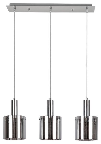 Rabalux 5250 závesné stropné svietidlo Donati 3x60W | E27 - chróm