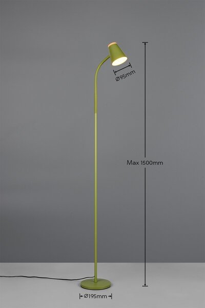 Trio TR45831115 LED stojacia lampa PONGO | 4,5W integrovaný LED zdroj
