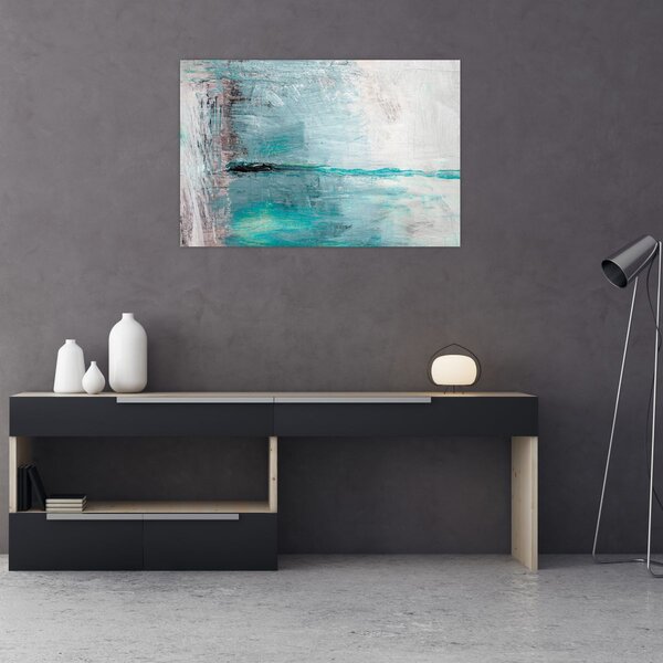 Obraz - Abstraktné olejomaľba (90x60 cm)