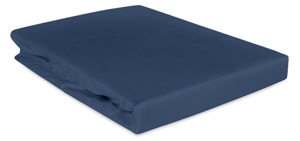 SATÉNOVÉ PRESTIERADLO 011 90X200 CM TMAVOMODRÉ
