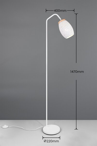 Trio TR41571031 stojacia lampa BIDAR E27