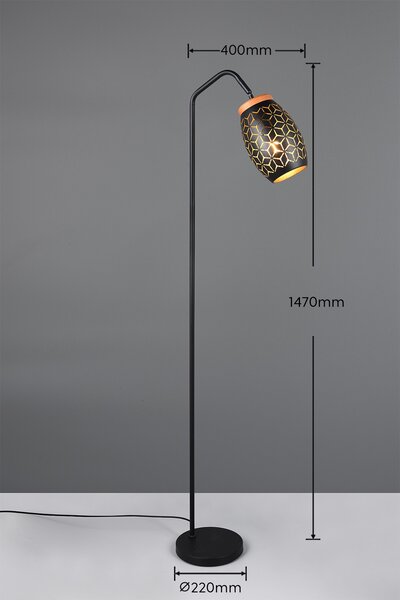 Trio TR41571080 stojacia lampa BIDAR E27
