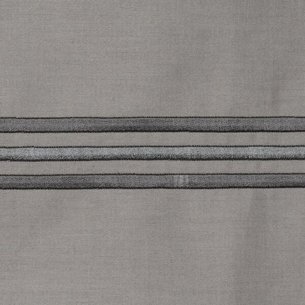 SATÉNOVÉ OBLIEČKY HAFT4 160X200 CM, 2 KS 70X80 CM STRIEBORNÁ