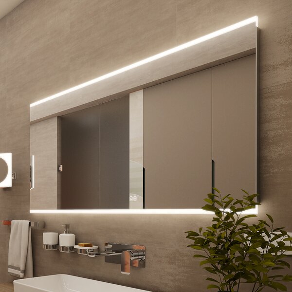 Nimco LED zrkadlo 1000x700 s dvoma dotykovými senzormi - ZP 12004VX