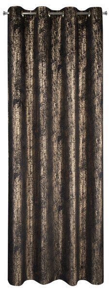 ZATEMŇOVACÍ ZÁVES NA KRÚŽKOCH DARA 140X250 CM VZOROVANÁ