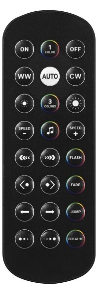 Osram - LED RGBW Stmievateľná stolová lampa SMART+ MAGIC LED/7,5W/230V strieborná Wi-Fi + diaľkové ovládanie