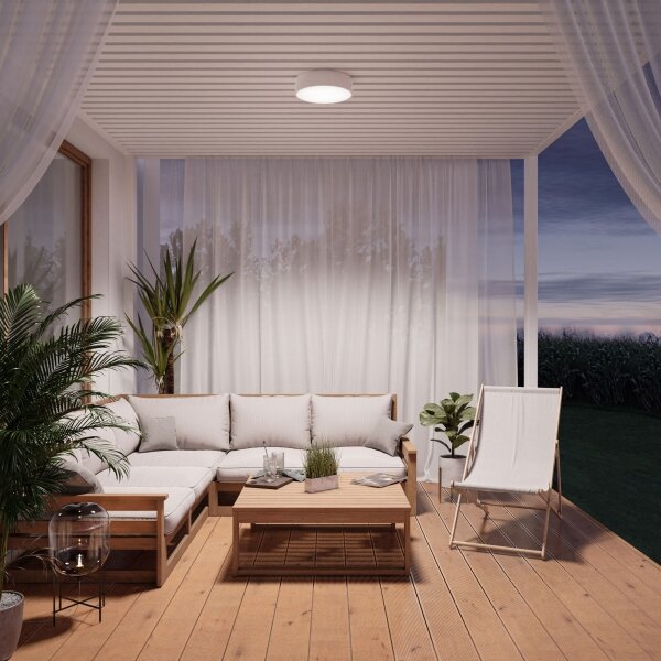 Brilagi - LED RGBW stmievateľné kúpeľňové stropné svietidlo CLARE 2xE27/9W/230V IP54 Wi-Fi biela