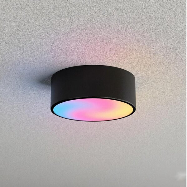 Brilagi - LED RGBW Stmievateľné stropné svietidlo CLARE 1xE27/9W/230V Wi-Fi čierne
