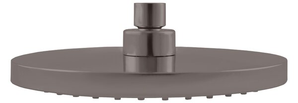 Slezák - RAV Hlavová sprcha okrúhla plastová ø 20 cm - PS0061MGK, Metal Grey kartáčovaná