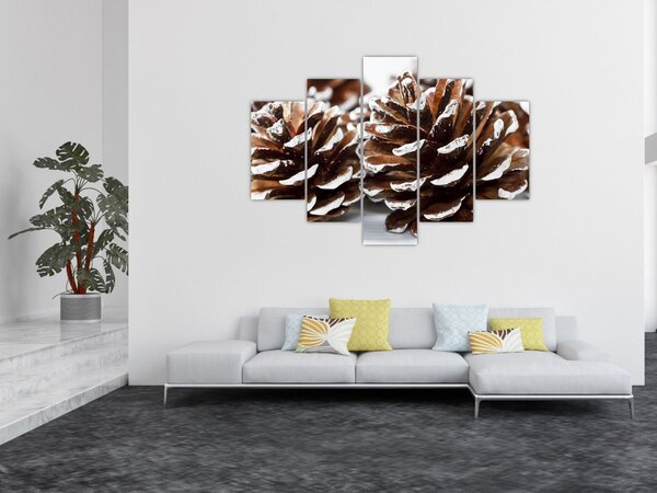 Obraz - Šišky (150x105 cm)