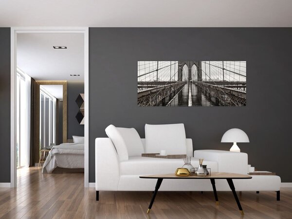 Obraz - Brooklynský most (120x50 cm)