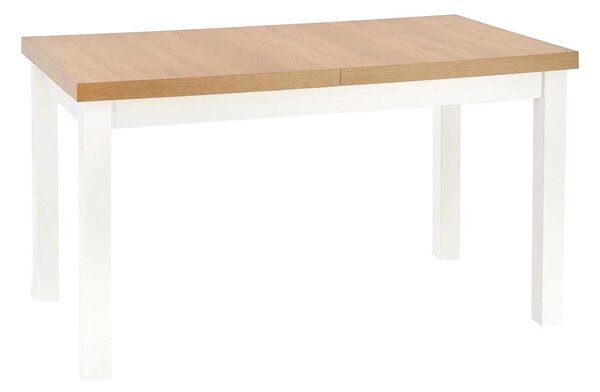 Rozkladací jedálenský stôl Tiago 2 - dub riviera / biela