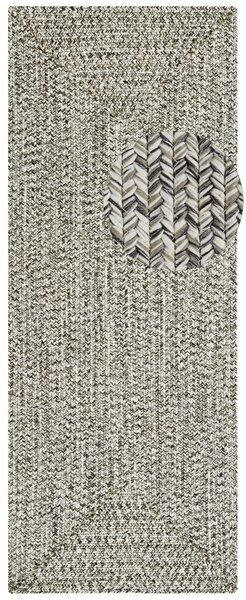 Hanse Home , Kusový koberec Braided 105552 Melange – na von aj na doma, 200x290, béžová, chodba / predsieň