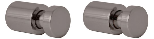 Slezák - RAV Vešiačik 30 mm - 2 ks COLORADO - COA0103/30MGK, Metal Grey kartáčovaná