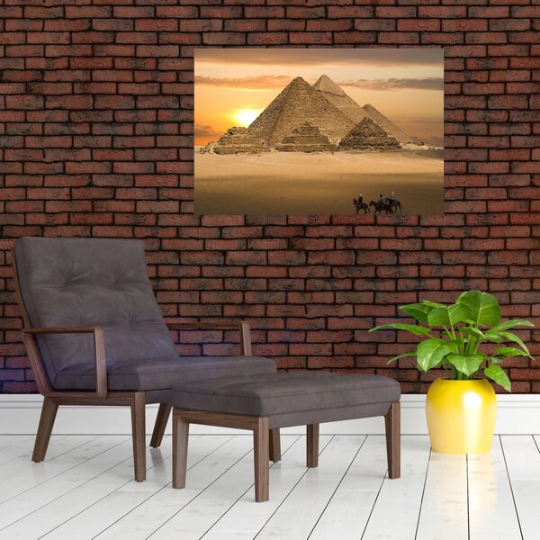Obraz - Pyramídy (90x60 cm)