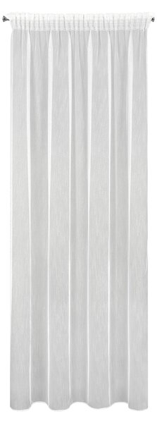 ZÁCLONA NA PÁSKE NICEA 140X270 CM BIELA