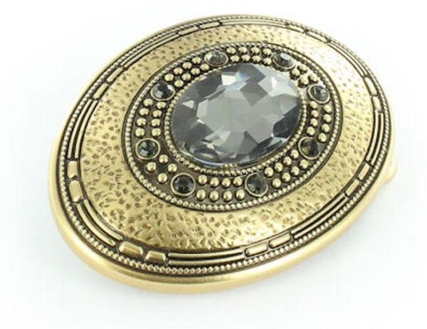 Dizajnová kovová pracka BROOCH, 40mm (VGX26332PL/40)