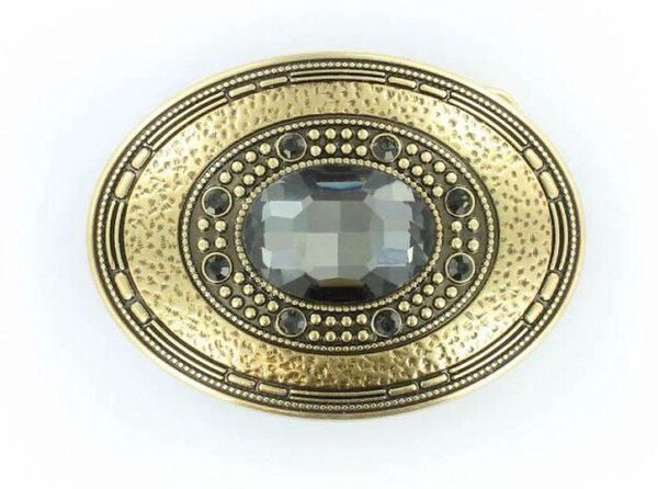 Dizajnová kovová pracka BROOCH, 40mm (VGX26332PL/40)
