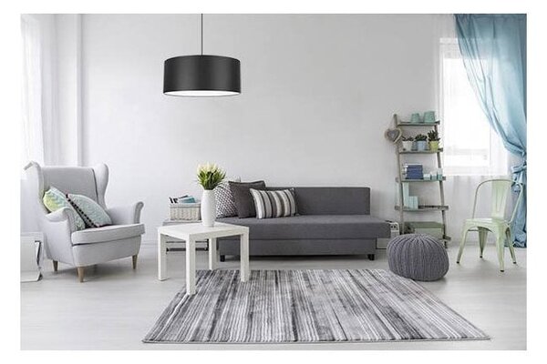 Závesné svietidlo Shade, 1x textilné tienidlo (výber zo 4 farieb), (výber z 3 farieb konštrukcie), (fi 50cm), w