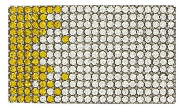 Luxusná kovová pracka SWAROVSKI YELLOW, 40 mm (VGX9933PL/40)
