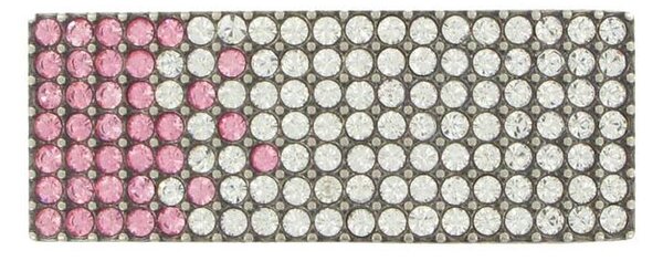 Luxusná kovová pracka SWAROVSKI PINK, 20 mm (VGX9932PL/20)