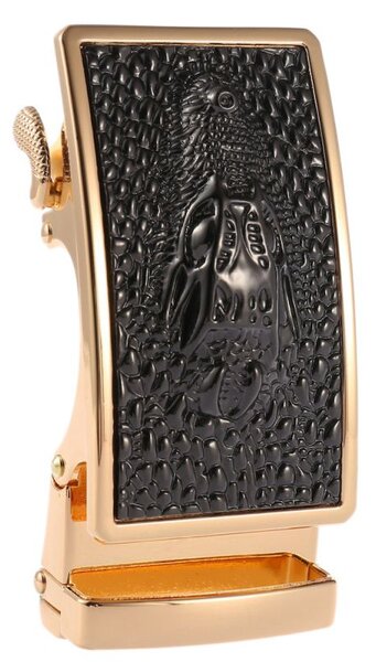 Automatická kovová pracka GOLD CROCO pre remene so šírkou 3.5cm (VPR-GOLD-CROCO)
