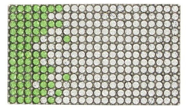 Luxusná kovová pracka SWAROVSKI GREEN, 40 mm (VGX9935PL/40)