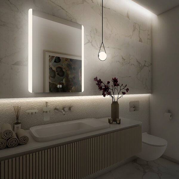 Nimco LED zrkadlo 600x800 s dvoma dotykovými senzormi - ZP 17002VX